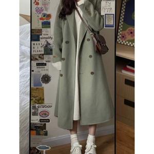 [예쎄][예쎄] 그린 더블버튼 더블코트(S5WCT039A)