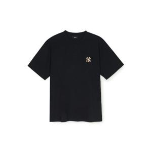 MLB반팔티 JQT 3ATSQ0251-50BKS 뉴이어 스네이크 카툰 그래픽 오버핏 반팔 티셔츠 뉴욕양키스