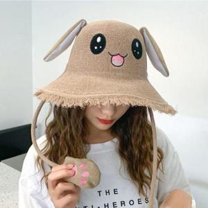 [패션] 총총 귀여운 움직이는 귀 캐릭터모자