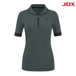 [JDX] 여성 5부 반집업 반팔티(X5TSU6571KH)