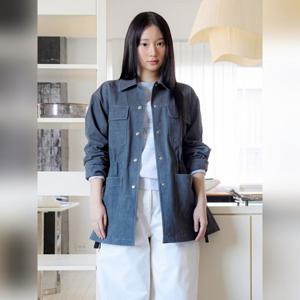 [올리브데올리브]피그먼트워싱 워크자켓 OW6SM2060