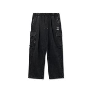[라이프워크] L3 빈티지 크랙 W 로고 카고 팬츠_LW261KL305
