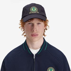 [Club House] 클럽하우스 테니스 뱃지 5 패널 트윌 캡 - 네이비 CFPU2531298-608