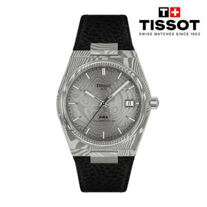 [티쏘][NEW] PRX 오토매틱 다마스쿠스 스틸 38mm T137.807.96.081.00