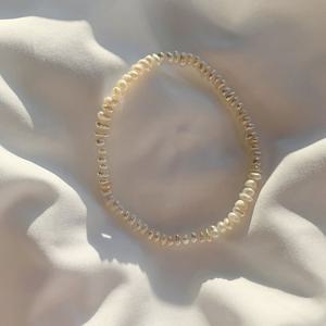 베리영 / 못난이 담수진주 고무줄 밴딩 팔찌