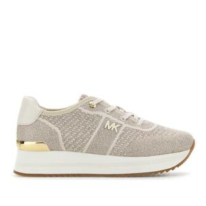 마이클코어스 멀티컬러 패브릭 스니커즈 43F3MQFSAM CHAMPAGNE