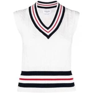 톰브라운 스웨터 FKV184AY2001100 WHITE DOM