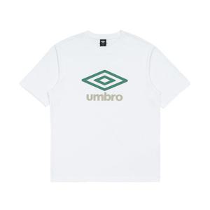 엄브로 에센셜 빅로고 반팔 티셔츠 UQ123CRS18WHT