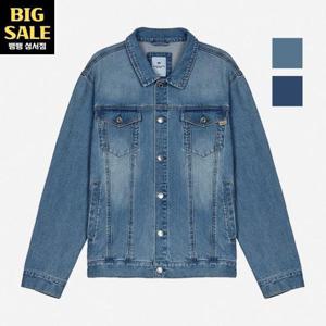 뱅뱅 HC04 봄 남성 워싱 스판 데님 기본 청자켓 NULD12