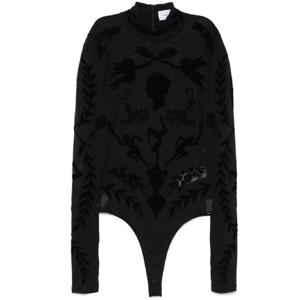 25 FW 카사블랑카 데보레 효과 바디수트 WF24BS00301 TP432169514