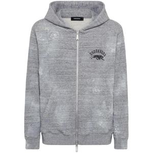 25 FW 디스퀘어드2 디스트레스드 후드 집업 S74HG0176S25463 TP434274868