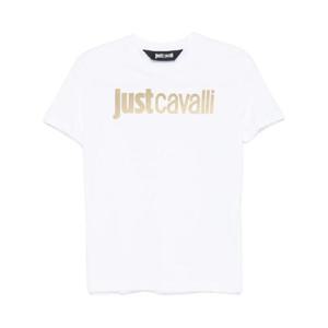 25 FW 저스트 카발리 로고 프린트 티셔츠 77PAHT00CJ500 TP432565188