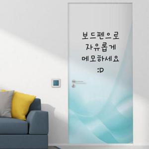 아트박스/꾸밈 ci034-칠판현관문시트지_그래픽라인디자인