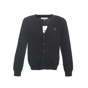 [메종키츠네] 볼드 폭스 헤드 패치 가디건 MM00509KT1036_P199_BLACK