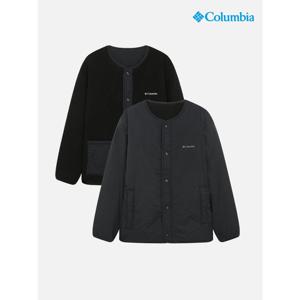 [컬럼비아] 유니 리버시블 플리스 자켓_블랙 (C64-YUD329)
