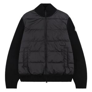 몽클레어 9B00040 M1131 999 패딩 집업 울 가디건