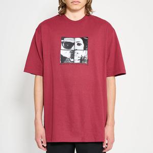 26 SS 스투시 Personalities 퍼스널리티 와인 스크린 티셔츠 1905120 0606