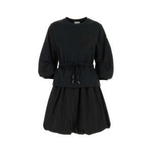 몽클레어 미디 원피스 8I0001489A1K 999 Black