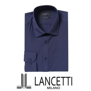 [란체티][란체티]슬림 다크 블루 셔츠 502_638007