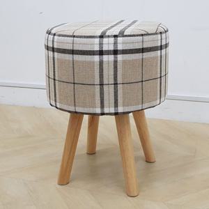 에바200 패브릭 체크 스툴 화장대의자 화장대의자 화장대스툴 낮은의자 카페스툴 카페의자 패브릭스툴 패브릭의자 인테리어의자 인테리어스툴 스툴의자