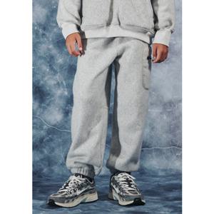 블루테일2 AZI1PT02LG 주니어 남아 여아 라이트그레이 플리스 조거팬츠 초등