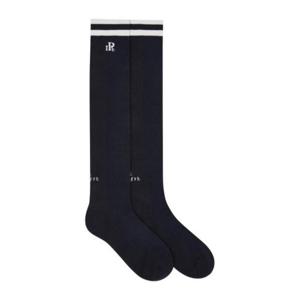 포트메인골프양말 NQC T3142PSC02NVY STRIPE JACQUARD KNEE SOCKS - NAVY