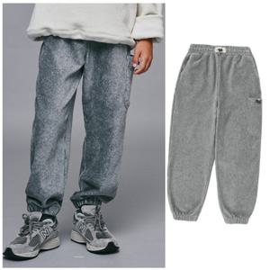 블루테일2 AZI4PT03MG 주니어 남아 여아 멜란지그레이 골지 사이드 포켓 팬츠 초등