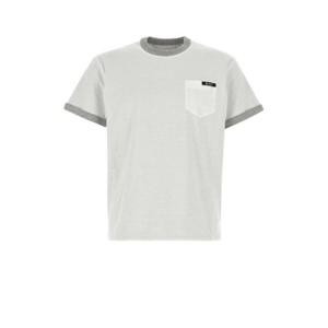 프라다 반팔 티셔츠 UJN960SOOO1801 F0AV1 White