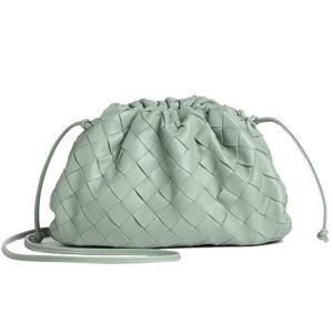 보테가베네타 인트레치아토 미니 파우치백 뉴세이지 585852 VCPP1 3403