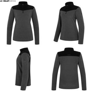 [밀레]밀레티셔츠 여성 겨울 집업 긴팔티셔츠_MXUWT570A_IC