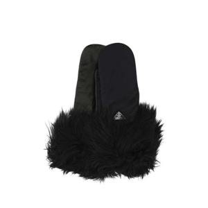 프라다 여성 블랙 나일론 패딩 장갑 1GG1092DEV F0002