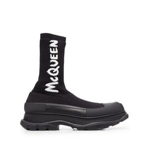 알렉산더맥퀸 남성 블랙 삭스 스니커즈 705671 W4TV11070