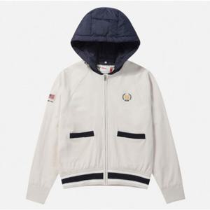 윌슨자켓 VQA W244002GFJO3-CRM 여성 방풍 스웨터 자켓