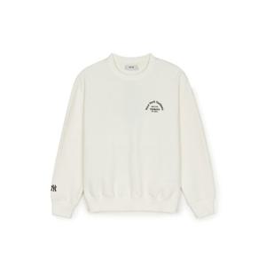 MLB긴팔티 JQT 3AMTB0751-50CRS 베이직 레터링로고 오버핏 맨투맨 뉴욕양키스