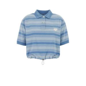 프라다 반팔 티셔츠 39609SOOO188Q F0076 STRIPPED