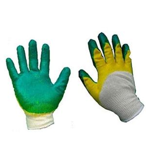 국산 청색이중코팅 면장갑 10켤레