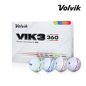 [볼빅 정품] 25년 신상품 VIK3 빅3 360 골프공 3피스