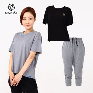 요가복상의 필라테스복 TS11WX5 빅사이즈 티