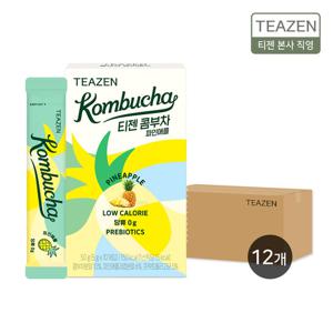 티젠 콤부차 파인애플 10스틱 X 12박스 (1카톤)