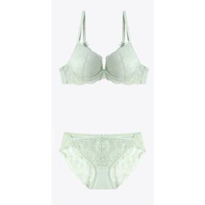 [예스]파스텔 소프트 민트 레이스  브라 레이스 팬티 세트YSWBZ301YSWPZ301