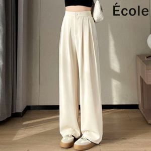 [에꼴드파리]러프 스트레이트 슬랙스_F41WPB001Z
