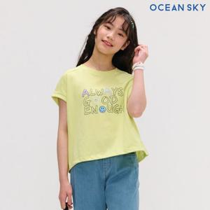 [오션스카이]여아 절개 롤업 민소매 티셔츠-DBJG5951E0Y