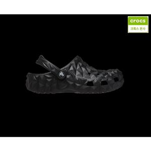 [크록스본사] 클래식 지오메트릭 클로그 블랙 209563-001