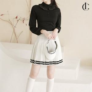 엘케이트 여자 골프웨어 하이넥 벨소매 긴팔티셔츠 LOJ004