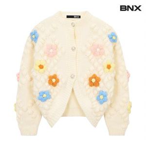 [BNX] 플라워 쓰리버튼 가디건 (BW4CD011L0)