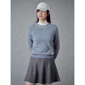 빈폴골프 [Premium] 여성 라쿤 라운드넥 풀오버  스카이 블루 BJ4X51A24Q