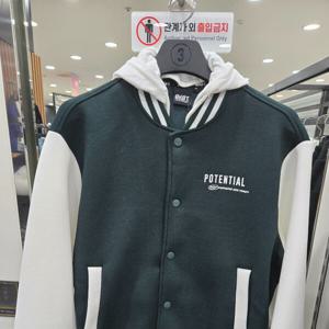 [써드케이]인물 드로잉 네오프렌점퍼 MO3JU604 046_DG