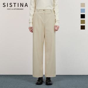 [SISTINA]백 밴딩 코듀로이 스트레이트 팬츠_AWWSLO41820