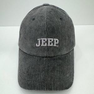 [지프]JP4GCU103 코듀로이 JEEP 빅 로고 자수 캡 25년 그레이 야