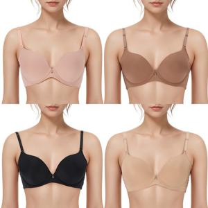 [비비안]BR158A 매일입는 시그니처 기본 몰드브라 4종택1 (AA컵-E컵)